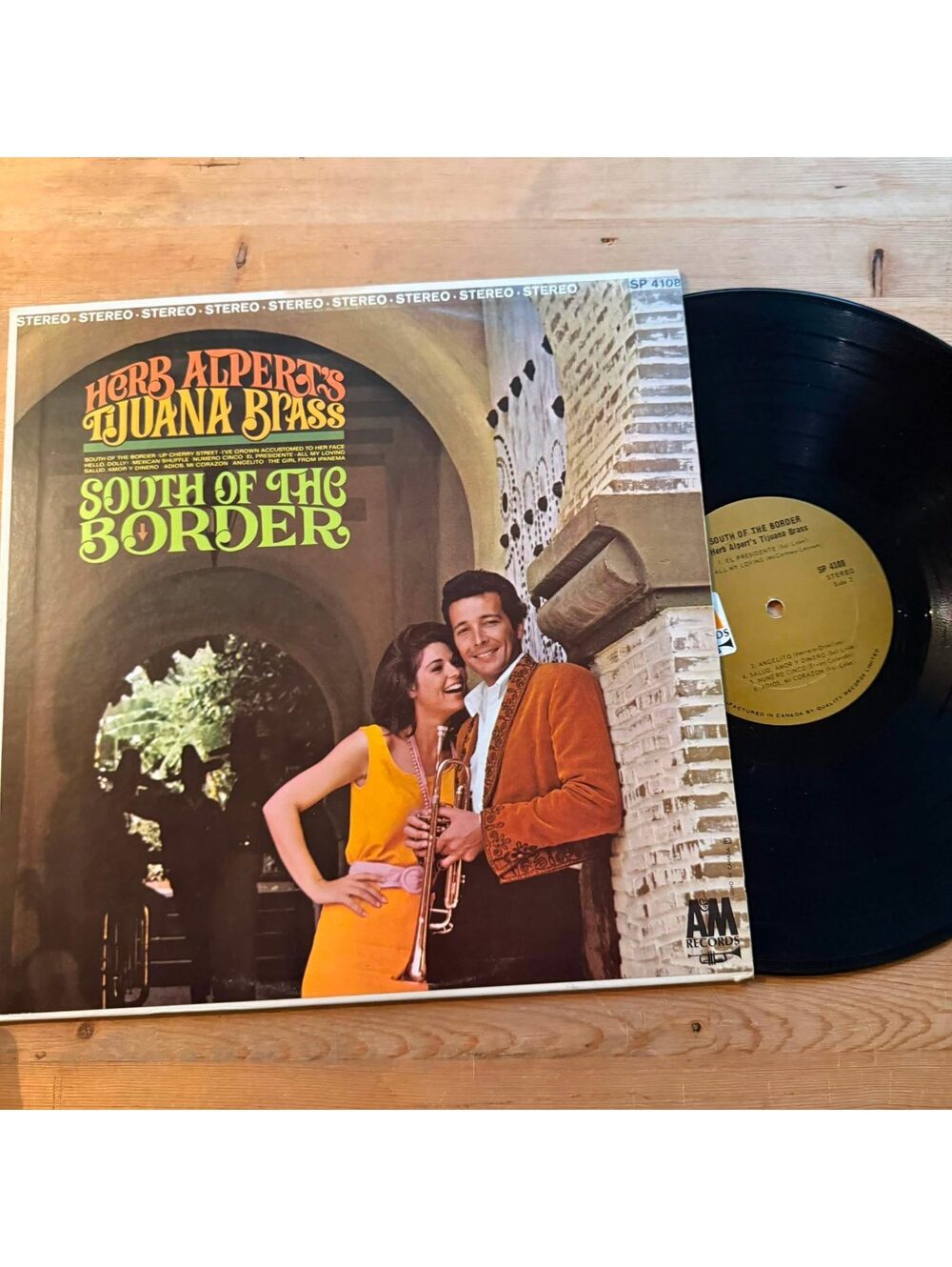 Herb Alpert's Tijuana Brass - South of the Border 33rpm VG+ VR24
